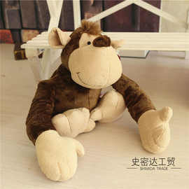 厂家供应 三标猴子毛绒玩具长臂猿公仔陪睡安抚玩偶批发