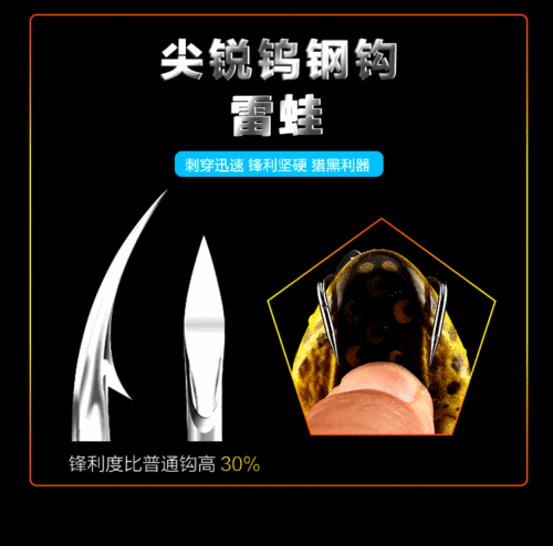 Manufacturer wholesale boxed noise sequins classic thunder frog lure bait bionic fake fish bait soft bait lure frog