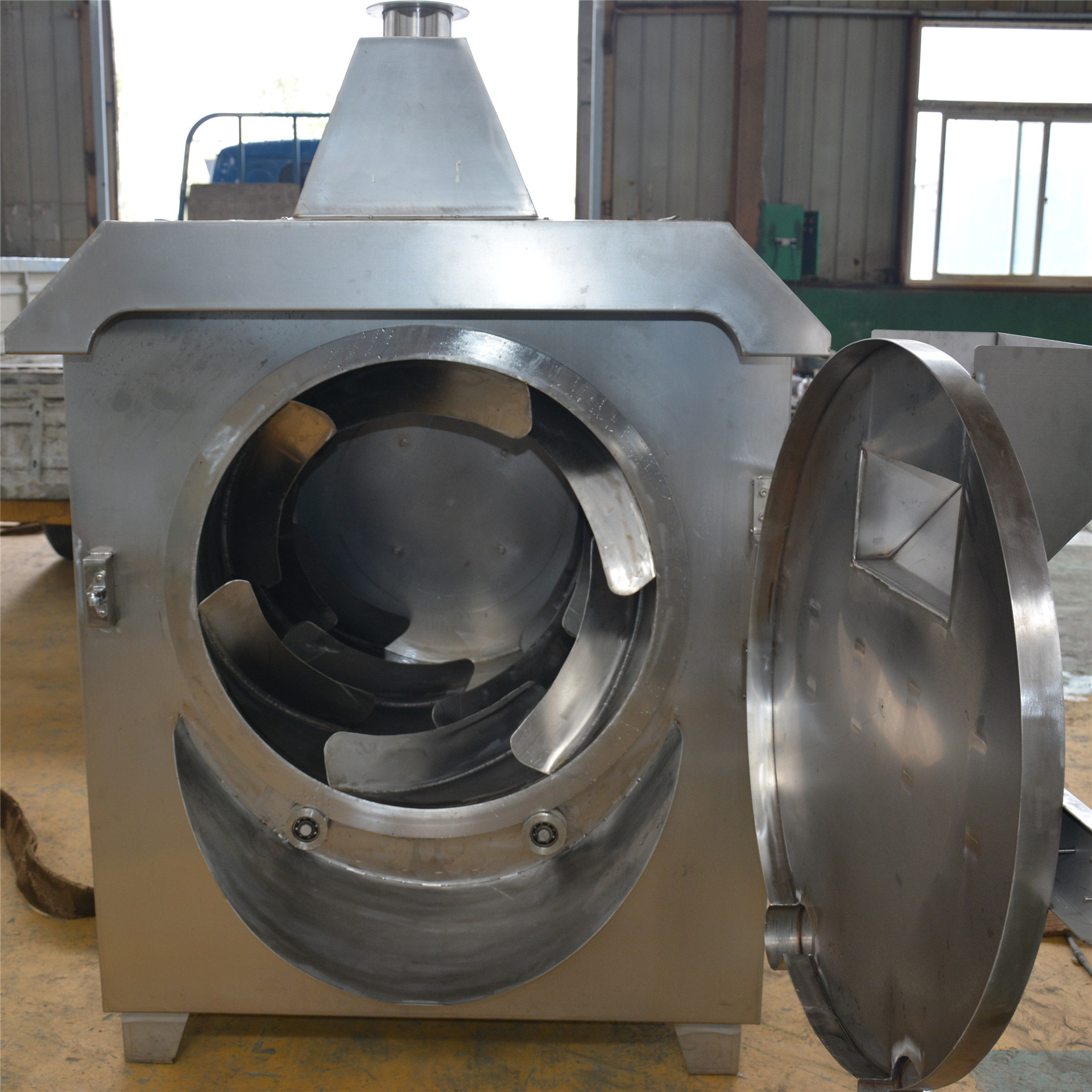 不锈钢滚筒炒药机CY-500型电加热自动炒药机厂家