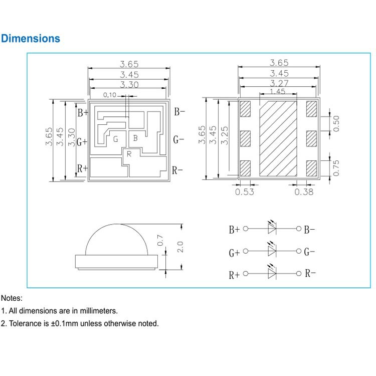 3W����3535RGB������̨�ƾ��۵Ƹ�������һ3535��ɫled����