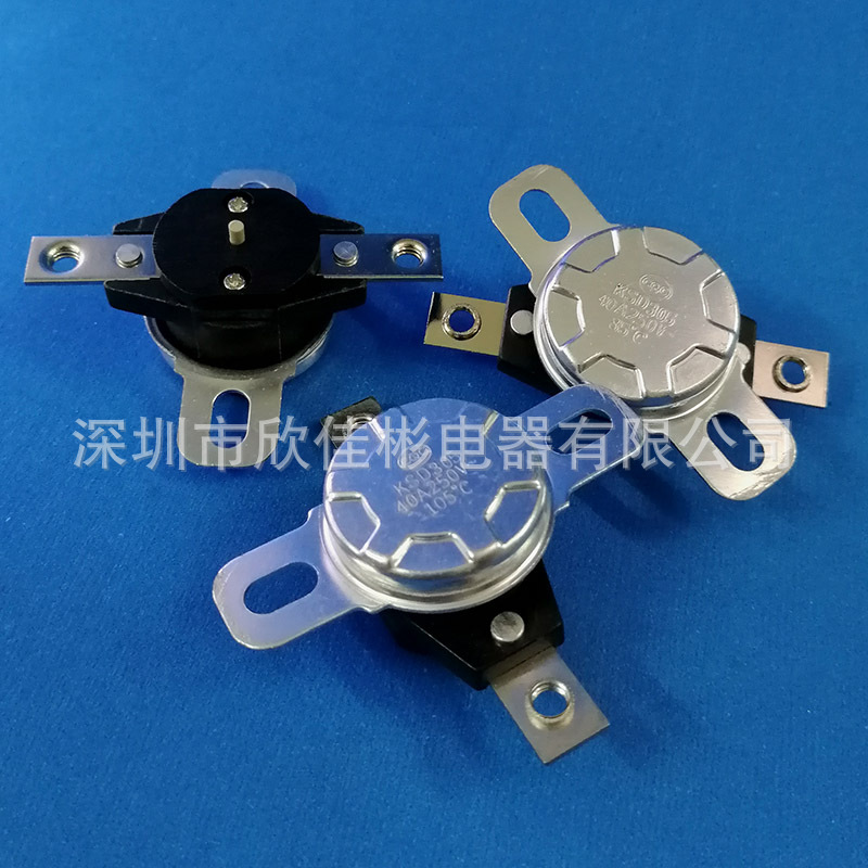 KSD305温控器大电流手动复位温控器热水器手动复位温控器