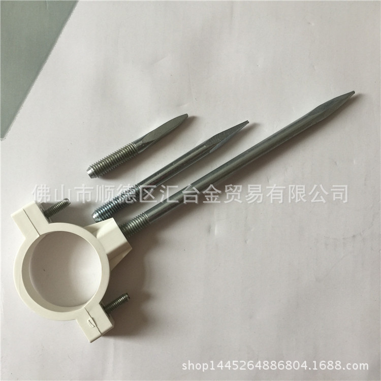 广东联塑pvc管卡加长塑料管卡管夹配20cm200mm尖嘴螺丝50mm-160mm