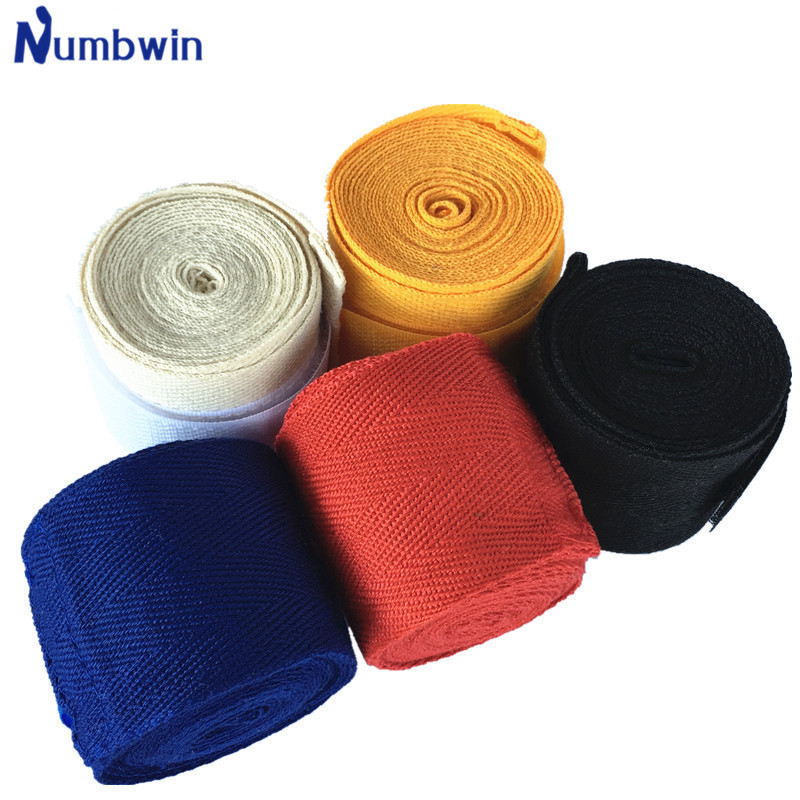 Cotton 2.5m boxing bandage hand strap fighting hand strap Thai boxing loose hand strap hand strap hand strap hand protector