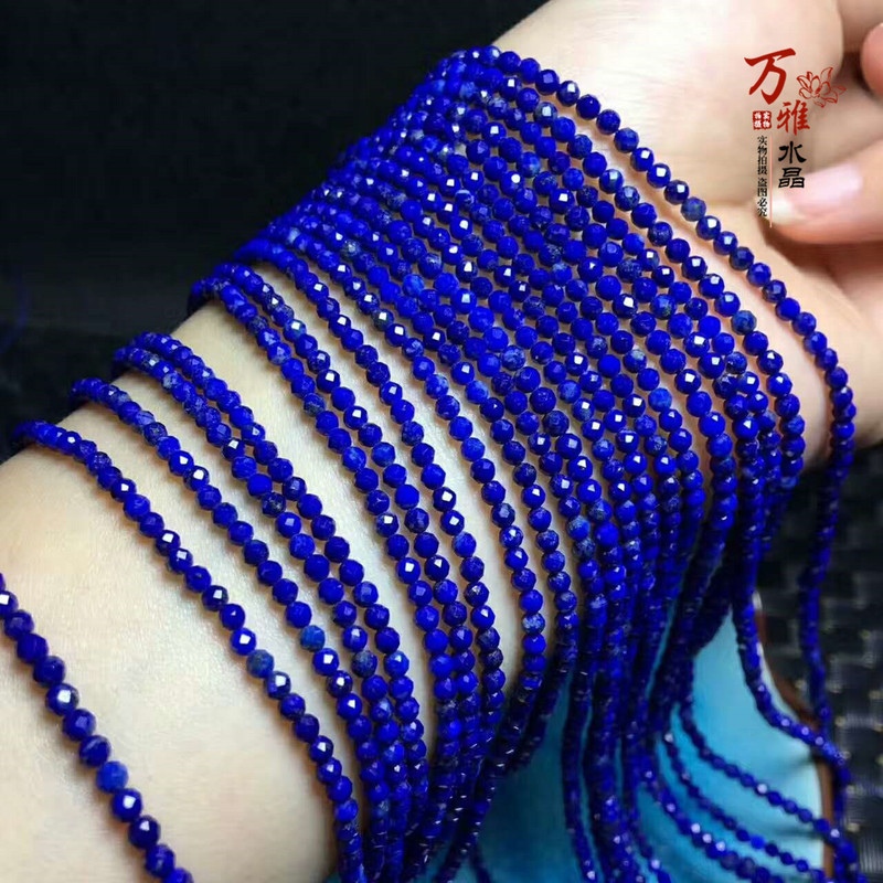 Natural lapis lazuli faceted loose beads with hard polishing technology Diamond craft shining Wanya Crystal wholesale Natural lapis lazuli faceted loose beads with hard polishing technology Diamond craft shining Wanya Crystal wholesale