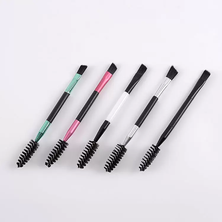 厂家直销多色双头两用睫毛卷眉刷高中档美容工具化妆套装量大优惠