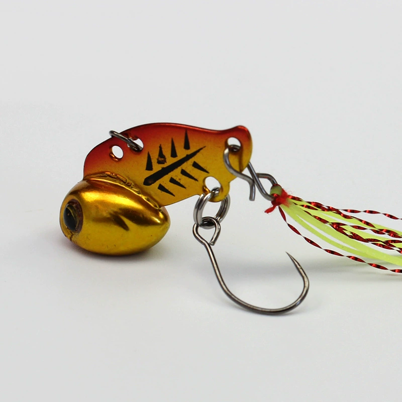 威和 Sports Luya Bait Mini Metal Vib3g/6g Submerged Sequins Flicker Horse Mouth White Fish Bad Wholesale