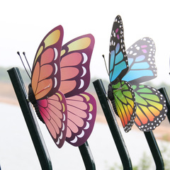 仿真蝴蝶 園藝裝飾蝴蝶 婚慶現場布置裝飾 綠化園林旅遊區30CM