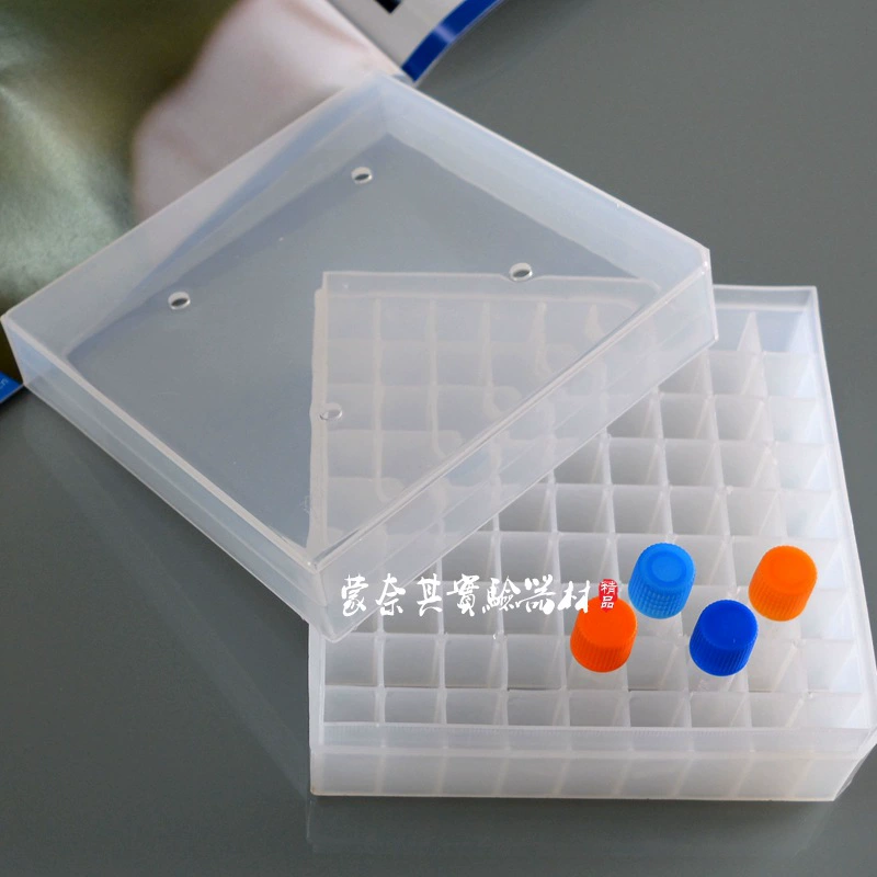 Оптовая Продажа с отверстием для воздуха 1,5 мл/1,8 мл/2 мл морозильная коробка замороженная трубка коробка 81 сетка