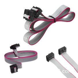 供应各类排线2651灰排线FC端子线2.542*5间距2.54MMFC10P20P电线