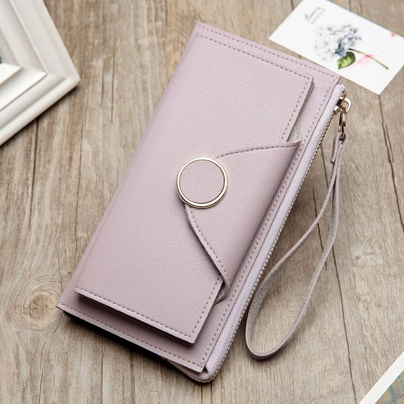 Длинный кошелек, свежая универсальная маленькая clutch сумка, корейский стиль, оптом