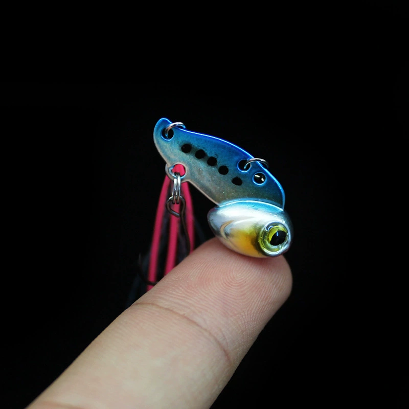 威和 Sports Luya Bait Mini Metal Vib3g/6g Submerged Sequins Flicker Horse Mouth White Fish Bad Wholesale