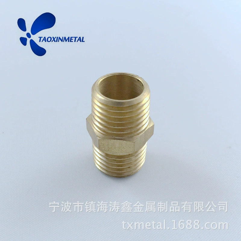 Pneumatic tool supporting brass 1/4npt dual -head thread connector 2 points, ingredients ingivia connector