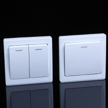 庄泰K50五孔墙壁插座双控开关暗装86型工程家用带防电涌