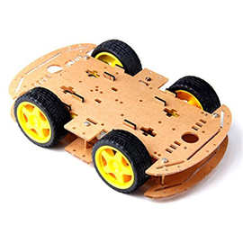 智能小车底盘 4WD小车 4轮驱动小车 循迹小车 避障小车 底盘