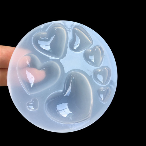 Mirror 3 types of glue mold sizes love butterfly forest animal squirrel fox mobile phone case jewelry accessories