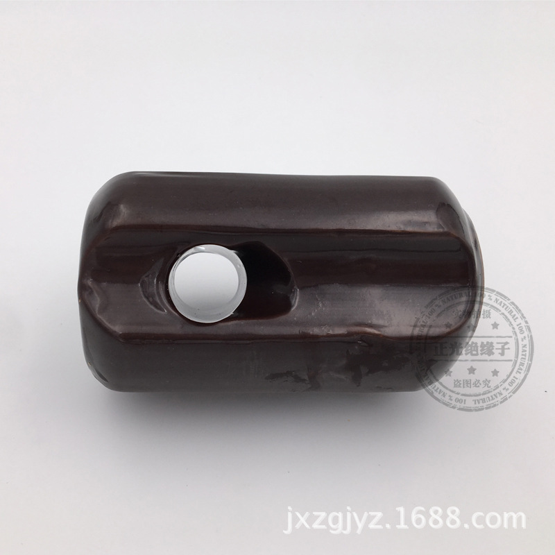 源头厂 J-45  j-4.5 拉紧绝缘子 拉紧瓷瓶 瓷绝缘子 拉紧瓷绝缘子