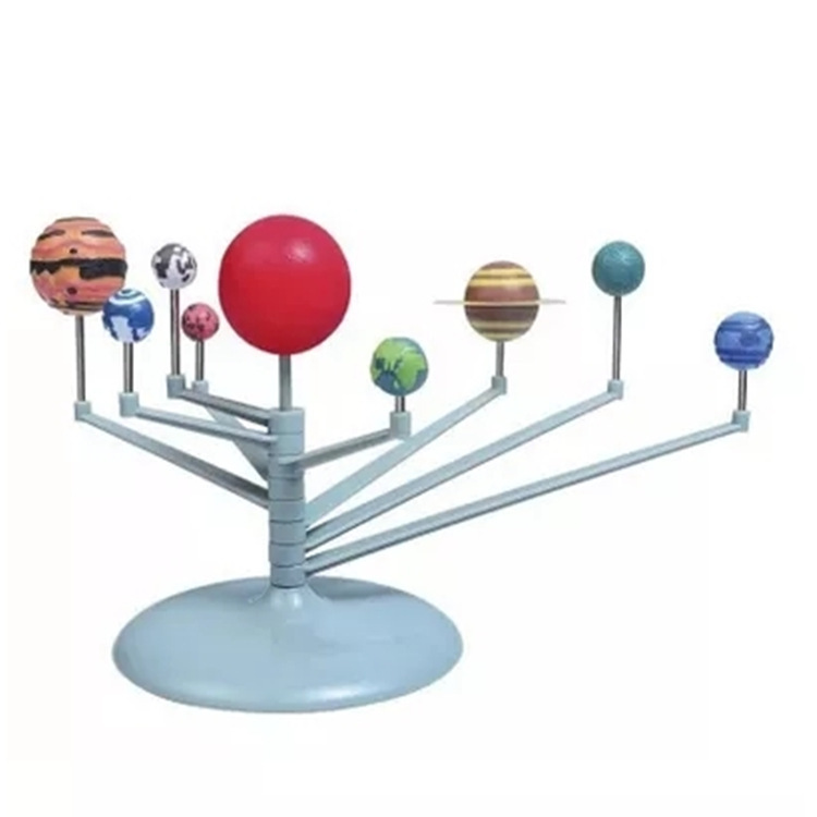 Science and Technology small production nine planets model puzzle diy assembled solar system model children's experimental science and education toys Science and Technology small production nine planets model puzzle diy assembled solar system model children's experimental science and education toys