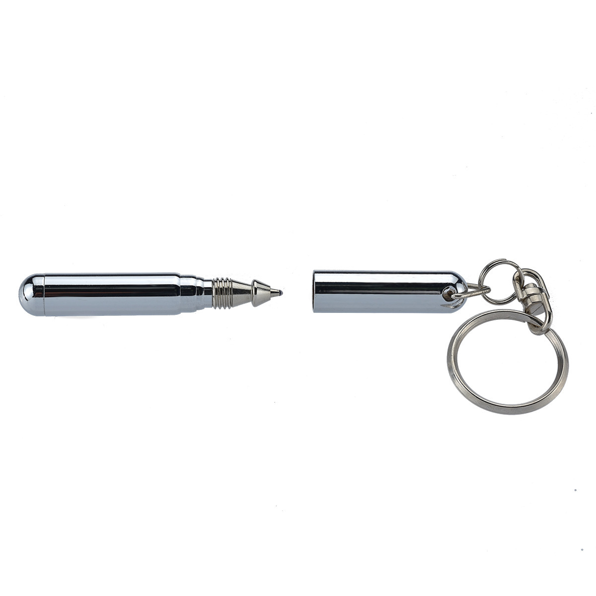 金属钥匙圈不锈钢伸缩笔Telepen keyring telescoping 加粗版