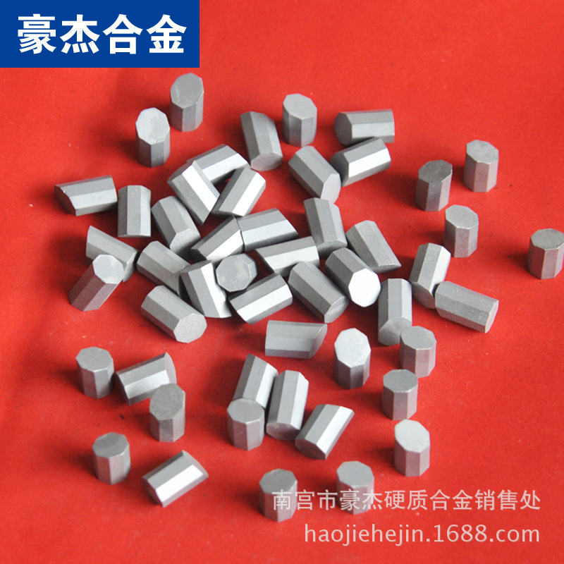 株洲硬质合金非标刀片 地质 矿山合金刀头YG8 T107