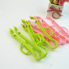 Plastic bottle detergent, children's bottle tongs for new born