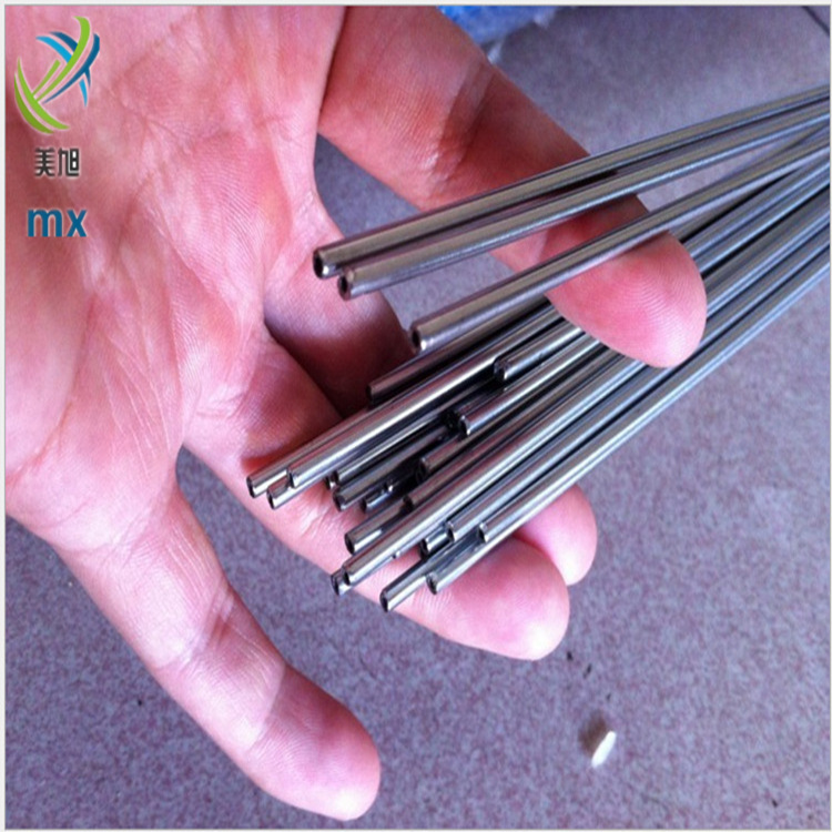 供应不锈钢毛细管倒角开槽刻度医用全硬内壁光滑不锈钢精密管折弯