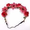 Realistic headband solar-powered suitable for photo sessions, children's props, hair accessory, roses, sunflower