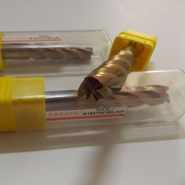 平底刀 4刃钨钢涂层平底铣刀 CNC电脑锣侧铣立铣数控刀具批发