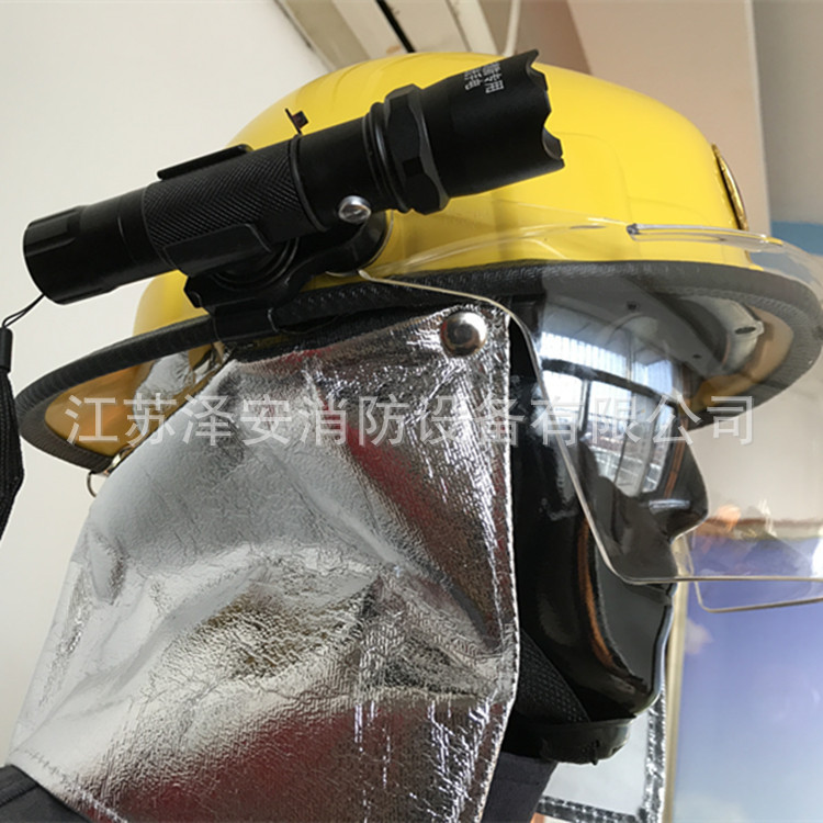韩式消防头盔 02款消防服头盔 抢险救援头盔 防砸防护安全帽 3c