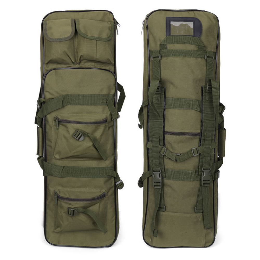 Bolsa de pistola de hombro al aire libre 85CM camuflaje bolsa cuadrada de hombro táctica CS bolsa de pistola 100cm bolsa de pesca de caza al aire libre