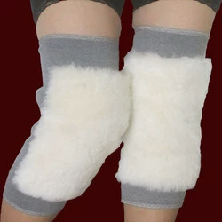 Оптовая Продажа с фабрики шерстяной наколенник холодостойкий теплый меховой интегрированный шерстяной наколенник, леггинсы