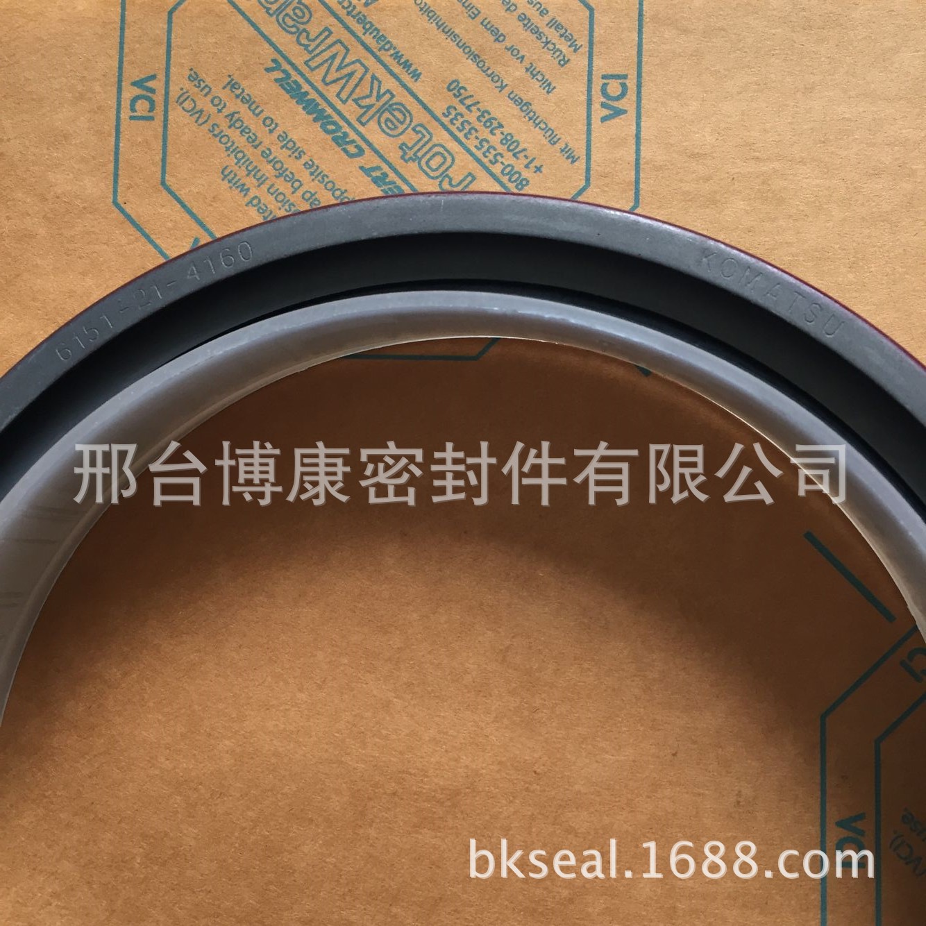 6D125曲轴前后油封6151-21-4160 挖机配件轴承矿山挖掘机