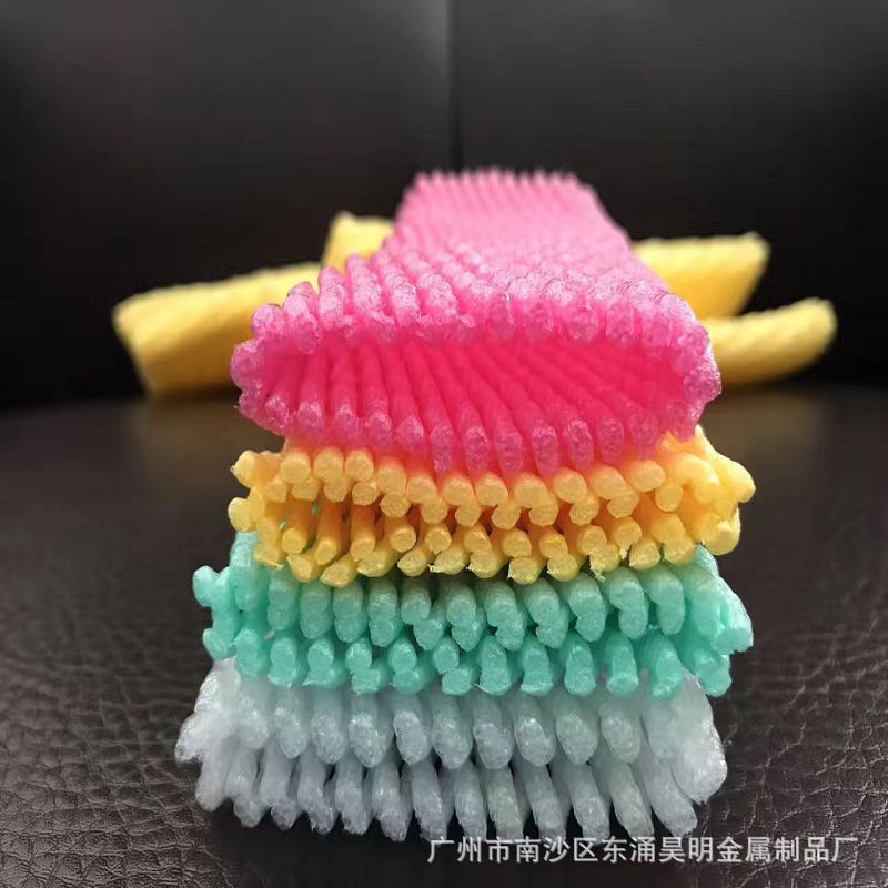 现货批发苹果泡沫网套橙子草莓保护珍珠棉网袋铁棍山药保护网套厂