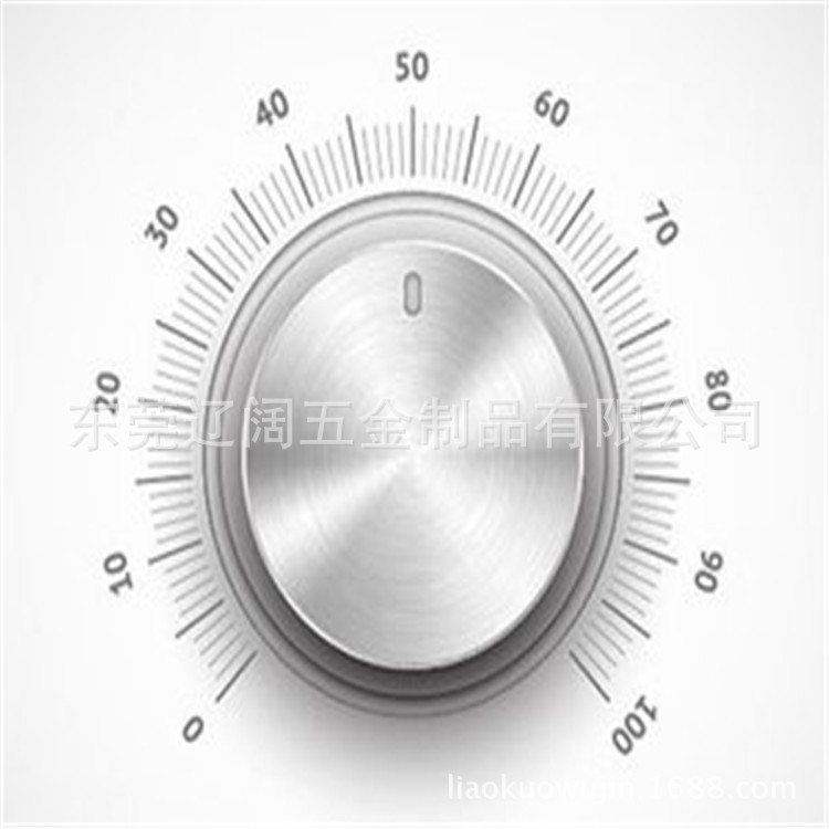 金属旋钮音箱开关外壳 铝合金璇钮帽数控车床加工