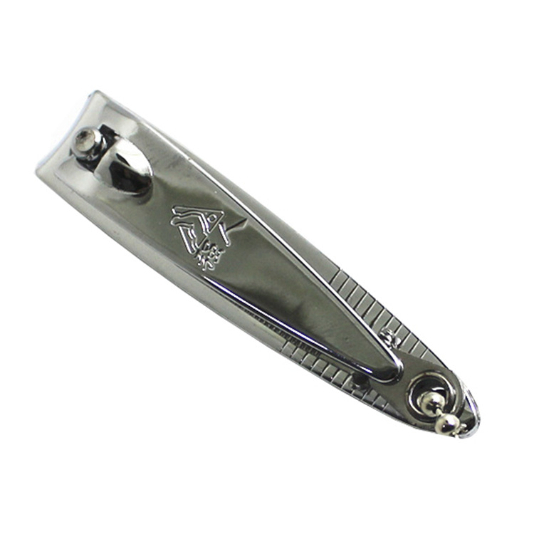 Manicure fuerte tijeras de uñas QR602Q con archivos con cadena pinzas de uñas planas cortadoras de uñas pequeñas tijeras afiladas