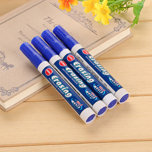 528 whiteboard pen boxed water-based erasable marker black, red and blue optional large whiteboard pen manufacturer wholesale