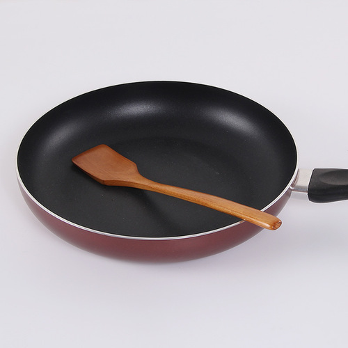 One wood, one craftsman, non-stick pot wooden spatula, fried egg, fried steak, small wooden spatula, mini cooking spoon, barbecue spatula