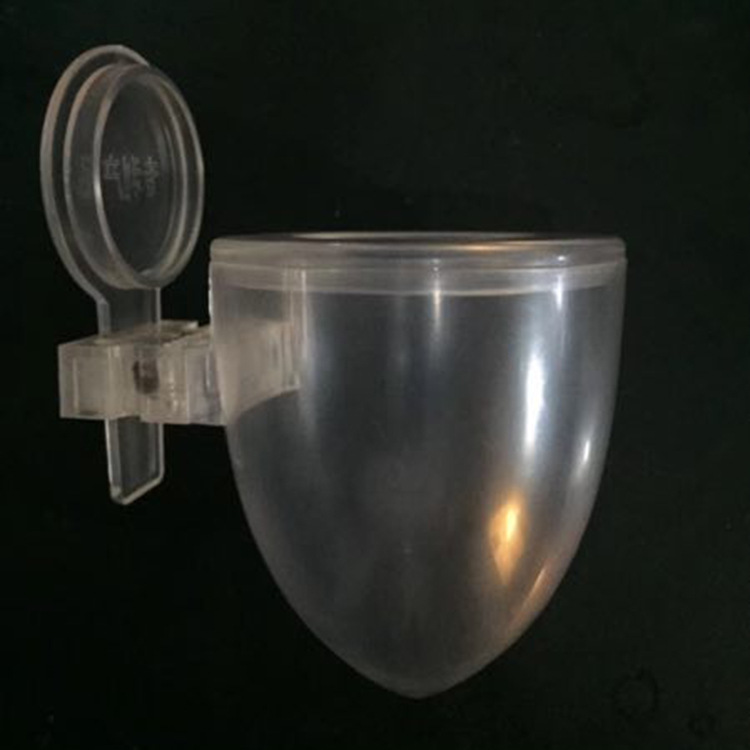 鸟食杯、水杯、塑料杯、宠物鸟笼水杯