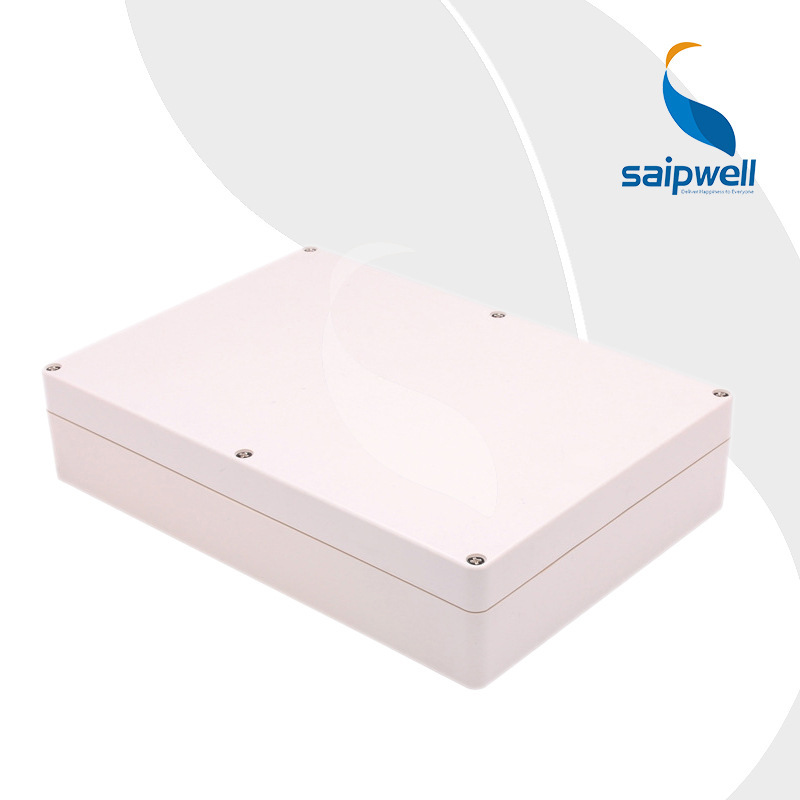 斯普威尔 工地走线塑料盒 户外电源防水盒 263*182*60防水接线盒