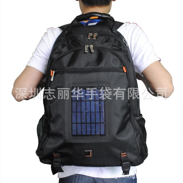 工厂专业生产 太阳能充电背包 旅行包 运动包 冲电登山包