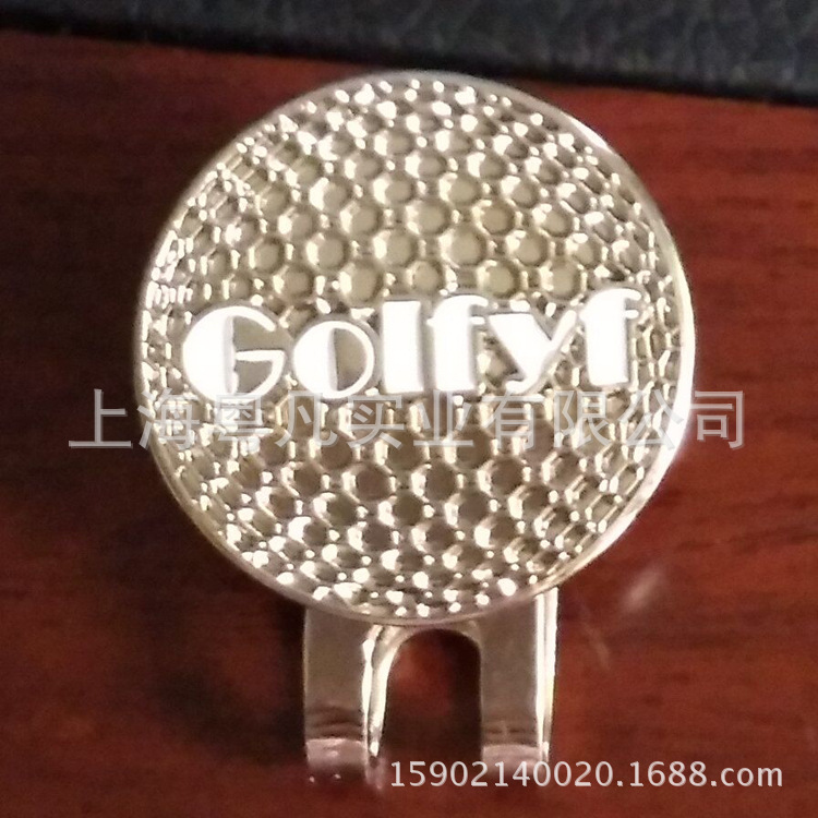 Auto-Suministro de fábrica en stock suministros de golf accesorios clip de imán de metal para consulta de dibujo clip de sombrero de golf