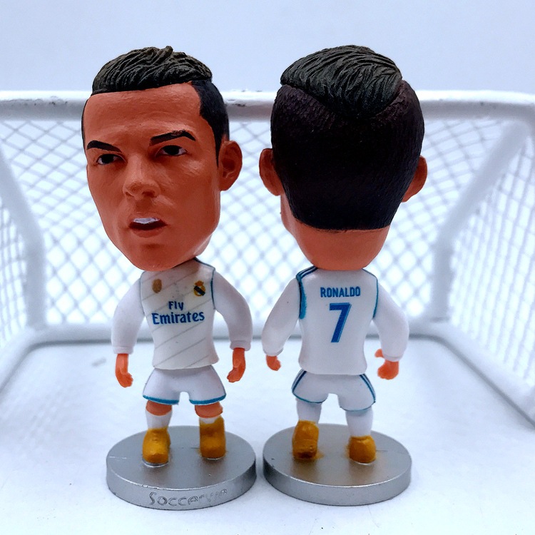 Soccer Doll Ronaldo Messi Liverpool Salah Levan Neymar Star Doll Model Fan Supplies