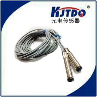 KJTDQ/凯基特光电传感器M12 漫反射直流 NPN/PNP常开光电开关圆柱