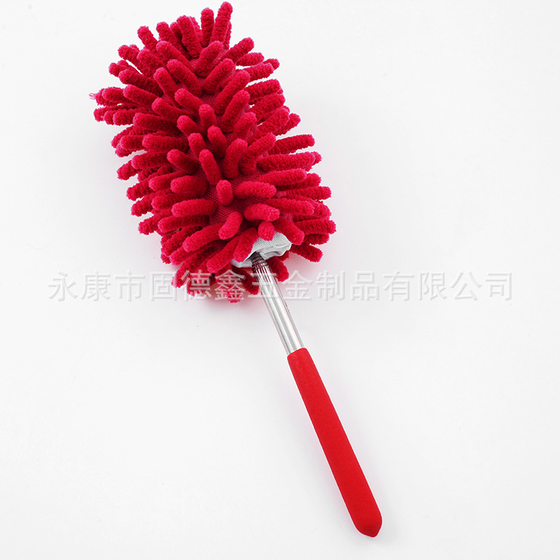 Fábrica caliente Mini chenille plumero eliminación de polvo de limpieza de escritorio plumero retráctil plumero