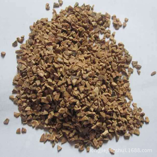 四川果壳滤料 果壳滤料价格  油田堵漏 过滤 吸附 净化果壳滤料