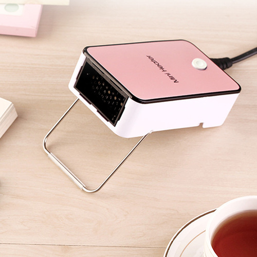 Cross-border mini heater, home desktop heater, dormitory office small power portable heater wholesale