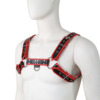 Red chest strap for adults, wholesale, Amazon, worn on the shoulder