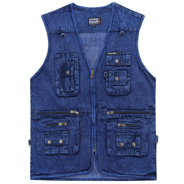 Middle-aged and elderly men's vests