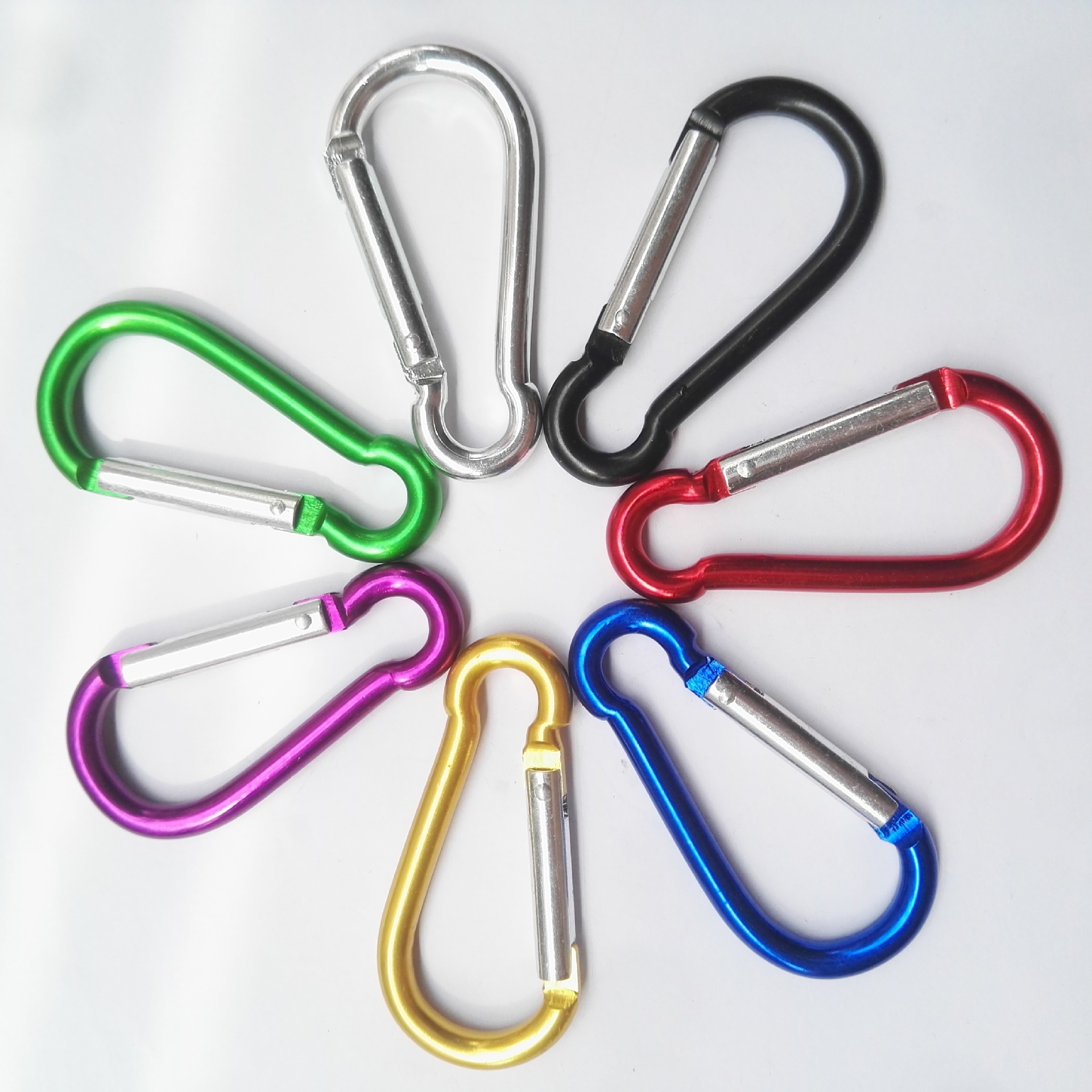 Factory direct supply and wholesale color gourd-shaped carabiner…