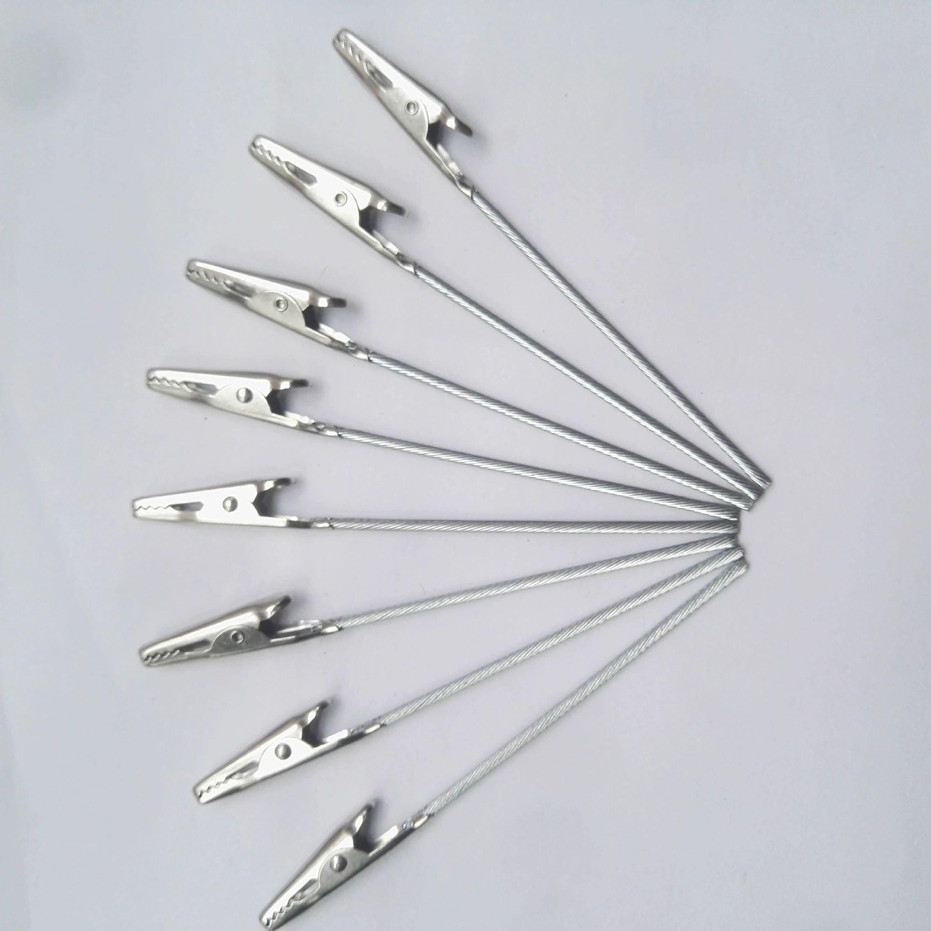 Поставка эластичный металлический зуб Аллигатор клип примечание клип Многофункциональный зажим в наличии Визитная карточка Клип железа бар клип