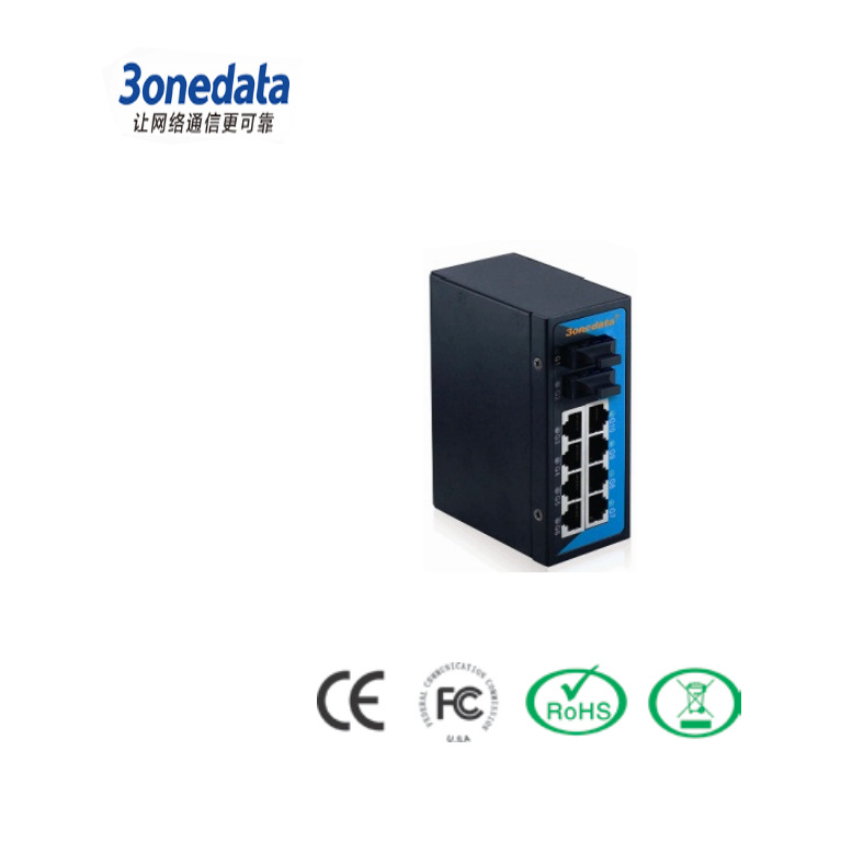 ES2010G-2GF  导轨式非网管型工业以太网交换机